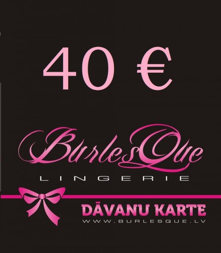 BurlesQue 40 GIFT CARD