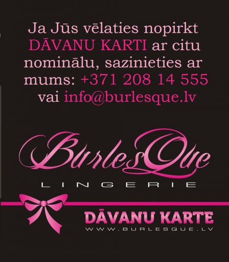 BurlesQue DĀVANU KARTE 