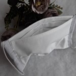 ULIZE Handmade Pelēka ar baltām zvaigznēm Face mask