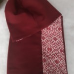 ULIZE Handmade  Cotton scarf with warm fleece lining